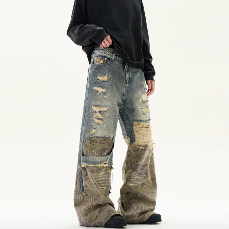 Unisex Casual Daily Denim Jeans - Image 4