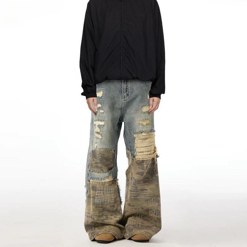 Unisex Casual Daily Denim Jeans - Image 2