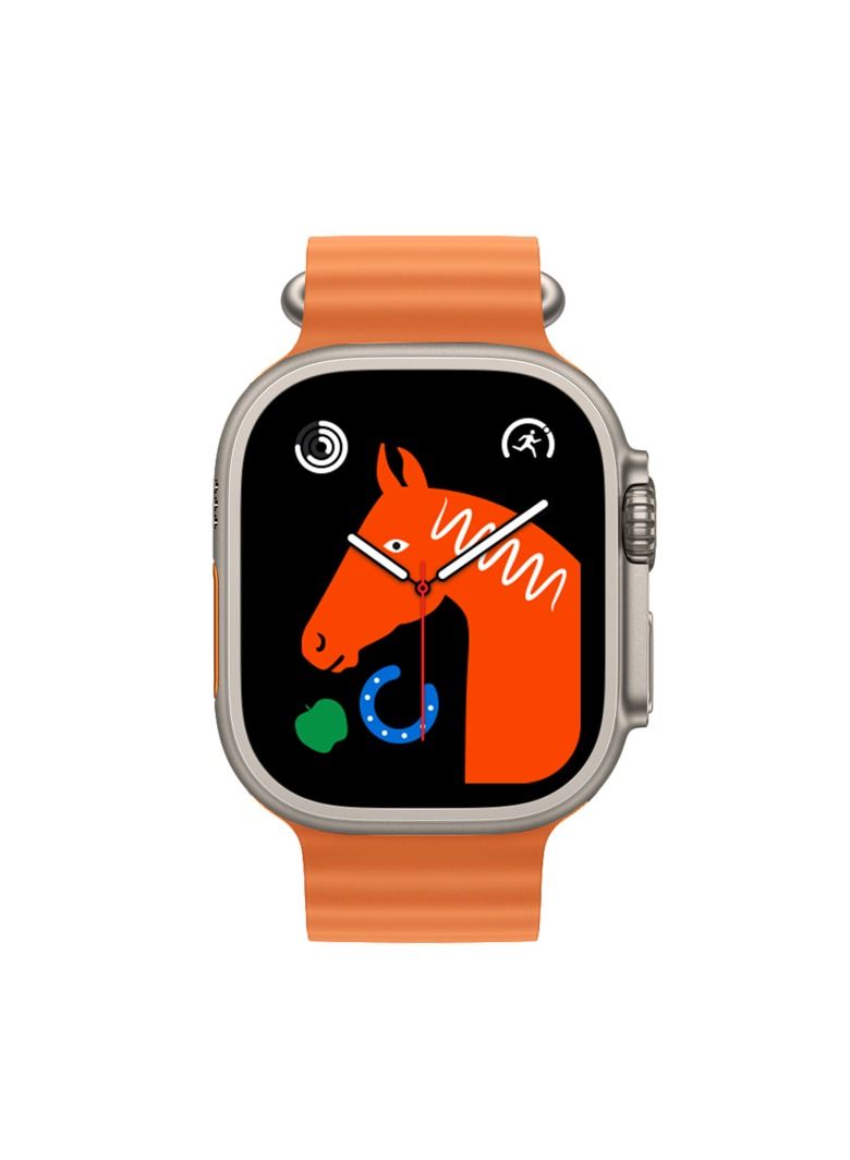 AROAQ ZW8 Ultra Max SmartWatch Orange - Image 2
