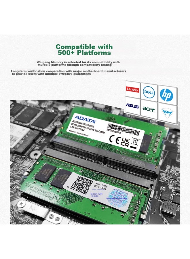 Adata 8gb Ddr4 2666 Laptop Memory, Wanziqianhong - Image 2