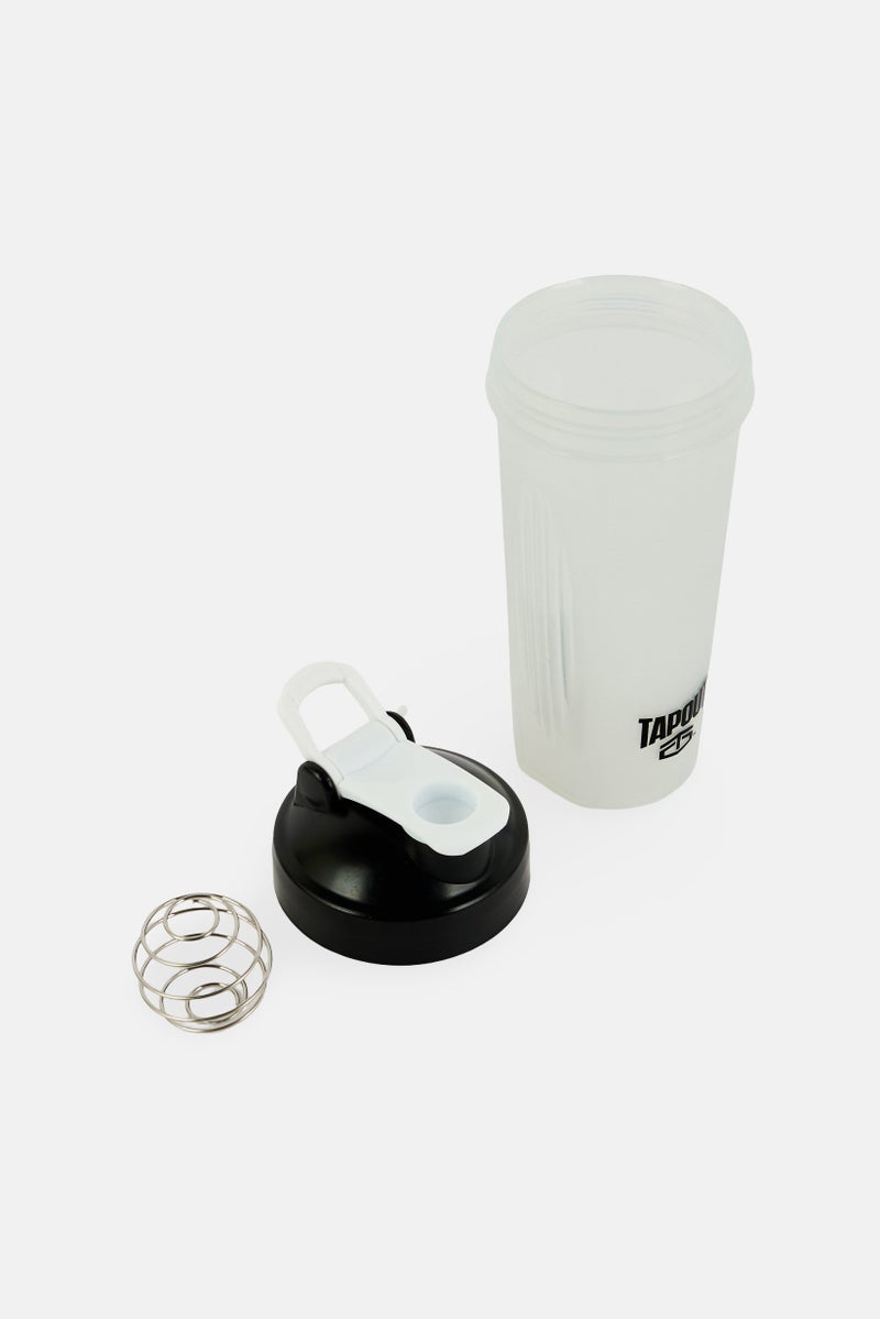 TapouT Fitness Shaker Bottle 591ml, White - Image 2