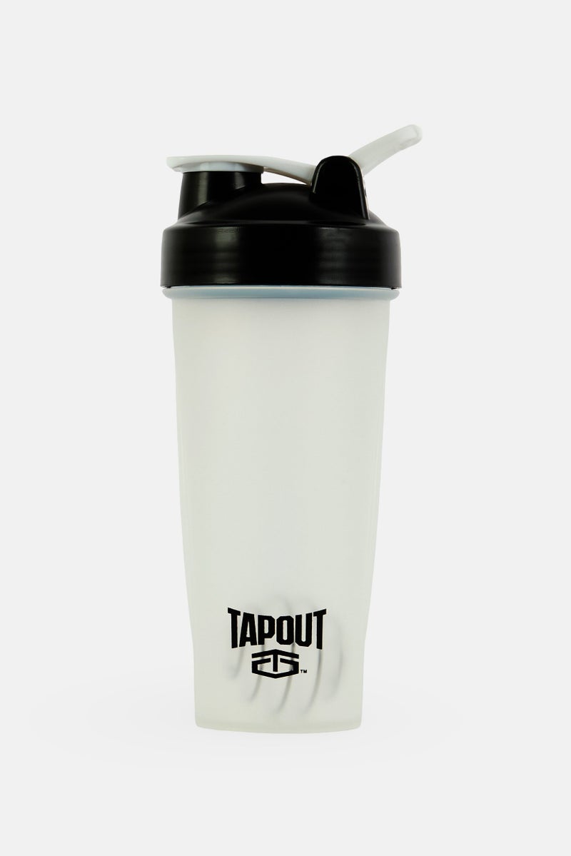 TapouT Fitness Shaker Bottle 591ml, White - Image 1