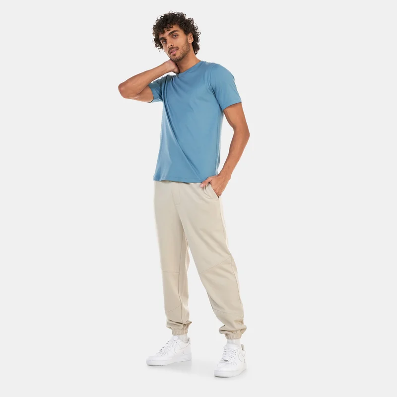 Sun And Sand Sports Beige Men's Classic Sweatpants for Men | Best Price UAE