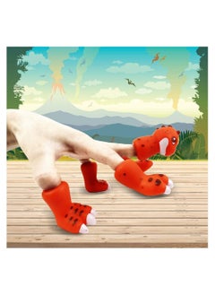 Y&D Dinosaur Finger Puppets Tiny Hands Toys Rubber  - Image 4