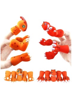 Y&D Dinosaur Finger Puppets Tiny Hands Toys Rubber  - Image 1