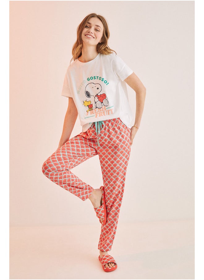 women'secret - Snoopy pajamas watermelons - Image 1