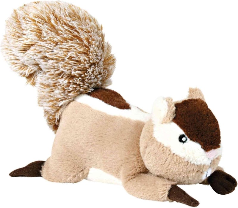 Trixie Plush Squirrel Dog Toy - Beige