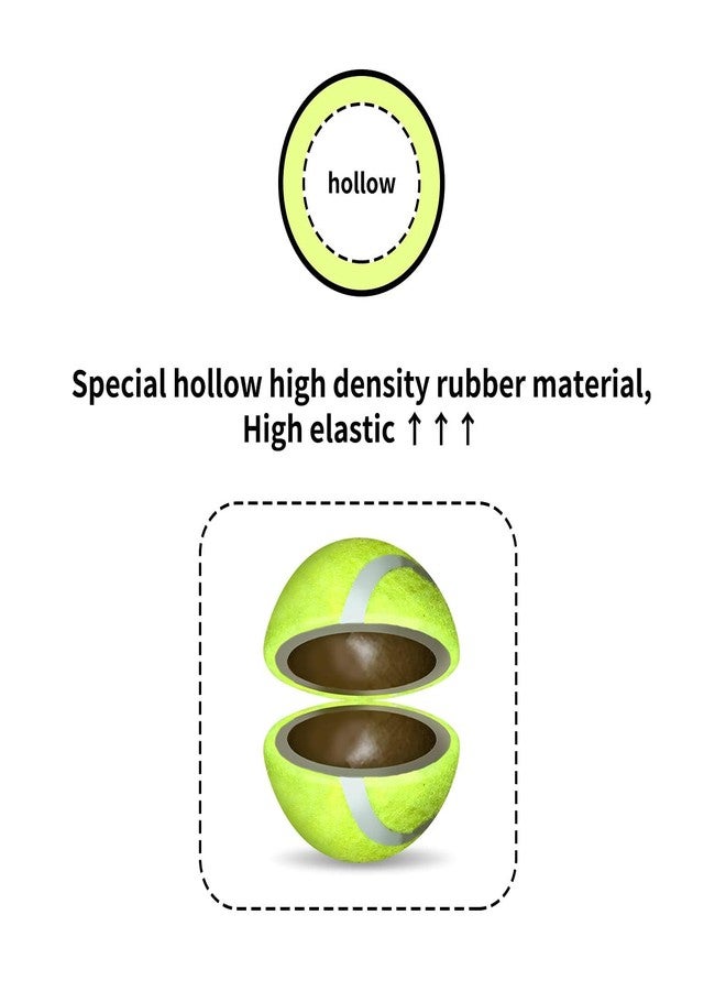 ALL FOR PAWS Dog Tennis Balls for Dogs, Great for Mini Ball Launcher, 6 Pack 2 Inch Tennis Balls - Image 4