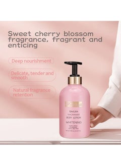 Shawill Shawill Sakura Niacinamide Body Lotion Whitening 500Ml  - Image 3