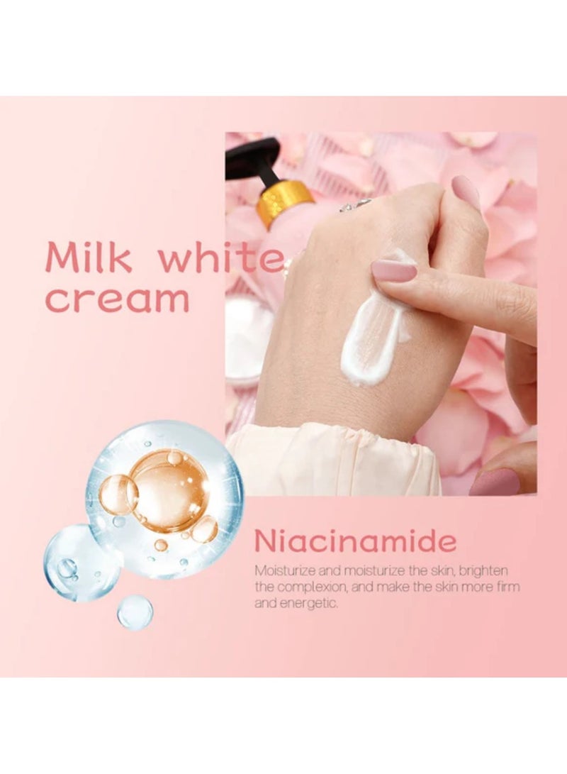 Shawill Sakura Niacinamide Body Lotion Whitening 500Ml - Image 4