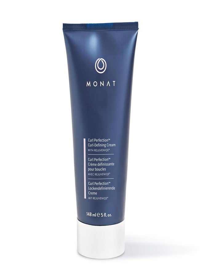 MONAT Curl Perfection™ Curl-Defining Cream Infused with Rejuvenique®, Frizz-Fighting & Moisturizing Leave-In Styling Cream- All-Day Defined, Soft & Bouncy Curls for Wavy & Curly Hair -148 ml/5 fl oz - Image 1