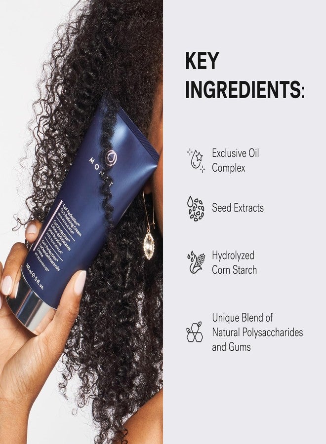 MONAT Curl Perfection™ Curl-Defining Cream Infused with Rejuvenique®, Frizz-Fighting & Moisturizing Leave-In Styling Cream- All-Day Defined, Soft & Bouncy Curls for Wavy & Curly Hair -148 ml/5 fl oz - Image 5