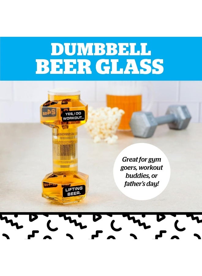 BigMouth Inc Dumbbell Beer Glass, 1 Count (Pack of 1) - Image 2