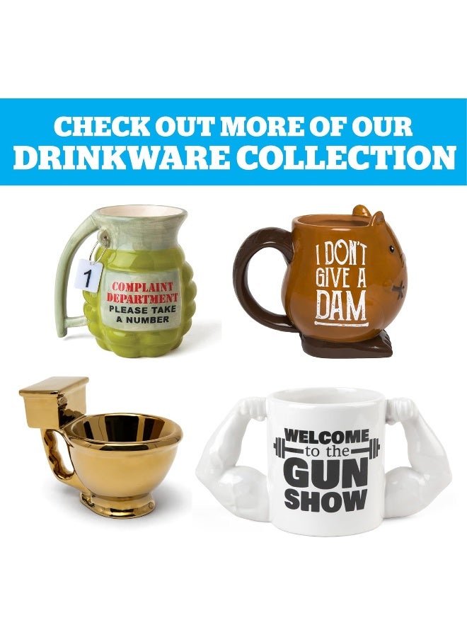 BigMouth Inc Dumbbell Beer Glass, 1 Count (Pack of 1) - Image 5