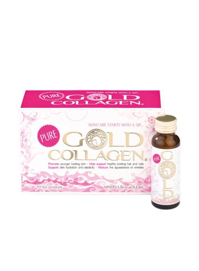 جولد كولاجين عبوة جولد كولاجين بيور 10 قطع