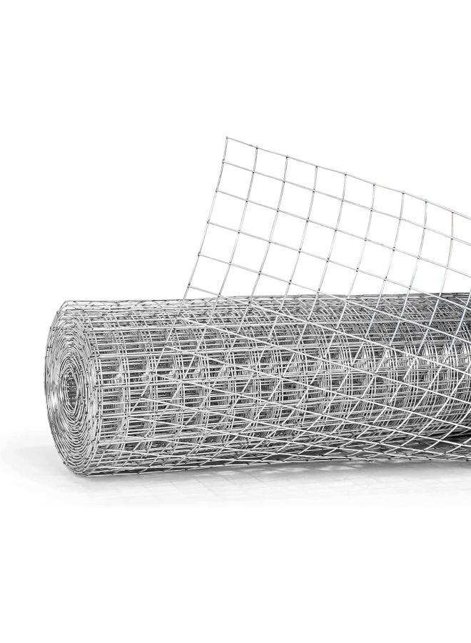 ROBUSTLINE Gi Welded Mesh Galvanized Pvc Coated Garden Fencing Green Steel Nets Barriers Cage Wire Fence 3 4 X 3 4 4Ft X 25Mtr - Image 4