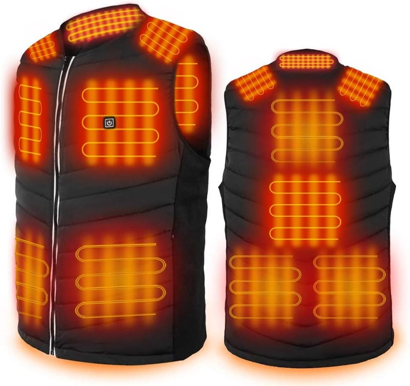 Hoson Heated Vest,9 Heating Zones Heated Jacket for Men and Women, Winter Heating Vest Hunting - Image 1