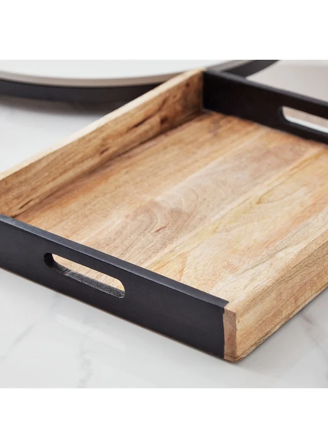 Home Box Splendid Wooden Decorative Tray 38 x 7 x 25 cm