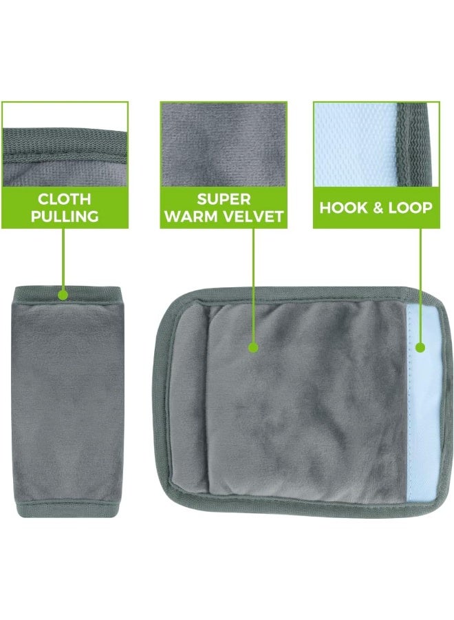 COOLBEBE Car Seat Straps Shoulder Pads for Baby Kids, Super Soft Seat Belt Covers for All Car Seats/Pushchair/Stroller/High Chair - Image 5