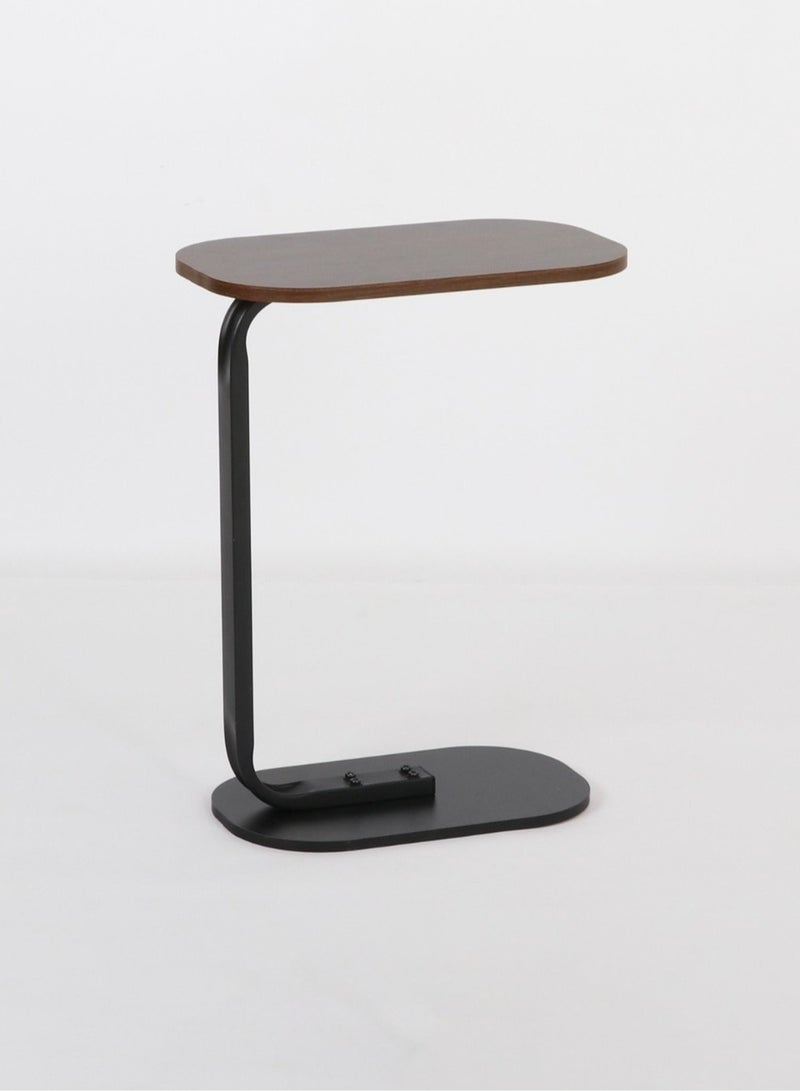 ather Small side table, side table with exclusive and attractive design to add elegance to your room decor on the sofa and bed, TV tray table with metal frame for the sofa, living room, bedroom