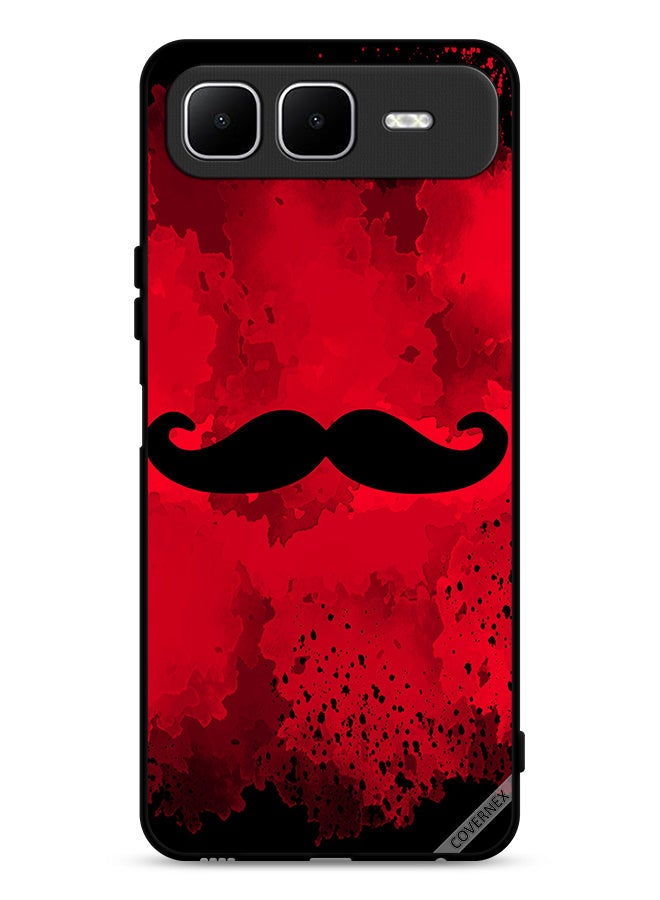 Covernex Infinix Smart 10 Plus Protective Case Cover Mustache