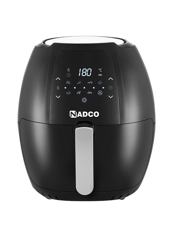 مقلاة هوائية رقمية 6 L 1800 W NC-601AFD أسود