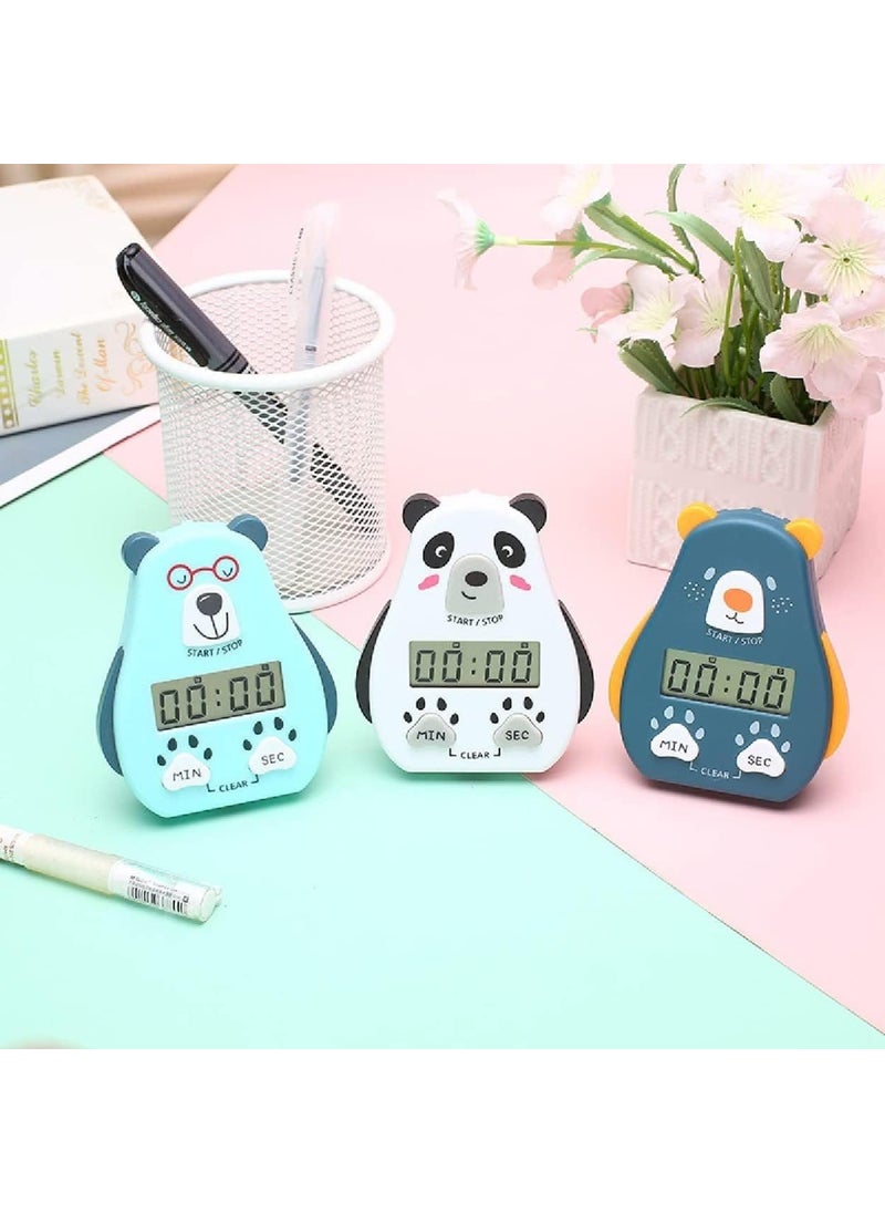 BGVM - Digital Kitchen Timer with OnOff Switch Magnetic Digital Stopwatch with Big Digits Loud Alarm EasytoRead Timer for Cooking Baking and More Dark Blue - Image 1