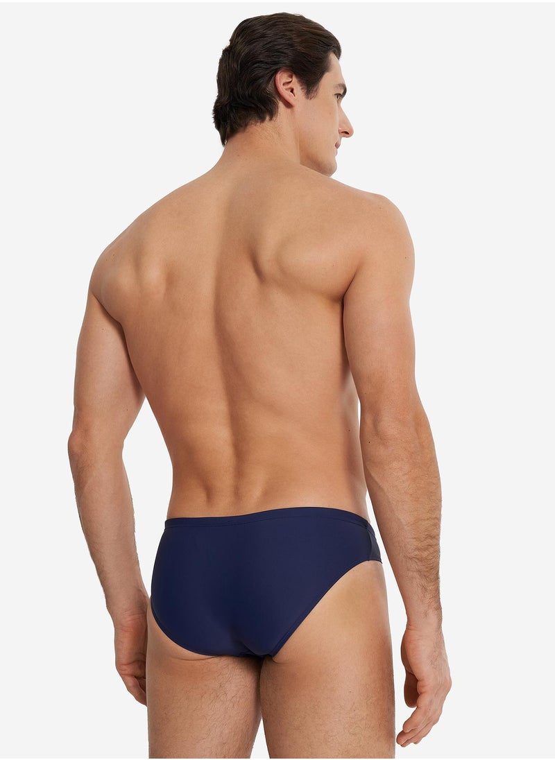 Joss Men's Swimming Trunks Blue – Adjustable Waist, Elastic Fit, Quick-Drying, Durable & Comfortable for Pool or Beach Training