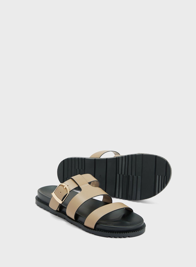 Ginger Triple Strap Casual Sandal  - Image 3
