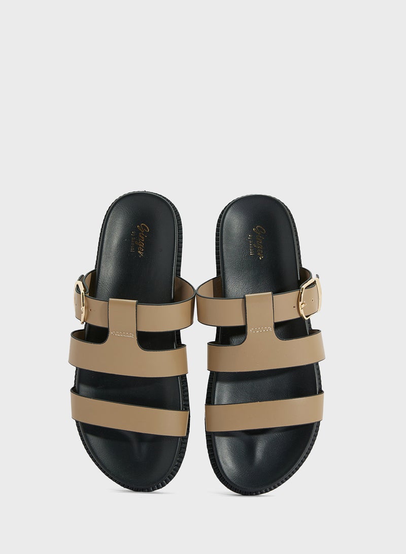 Ginger Triple Strap Casual Sandal  - Image 4