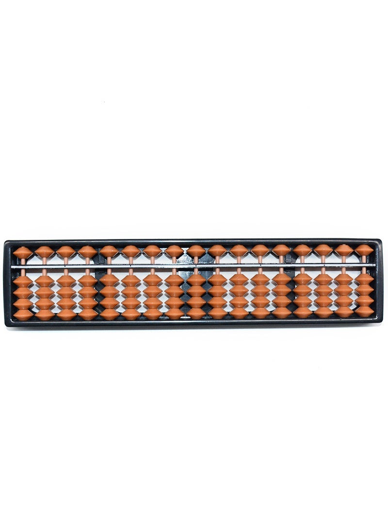 17-file color plastic Abacus Children students Abacus Abacus Kindergarten Foreign trade Abacus 17 all Brown 