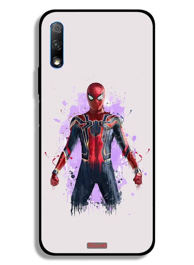 Tolwak Honor 9X (China) Protective Case Cover Iron Spider Artwork - Image 2