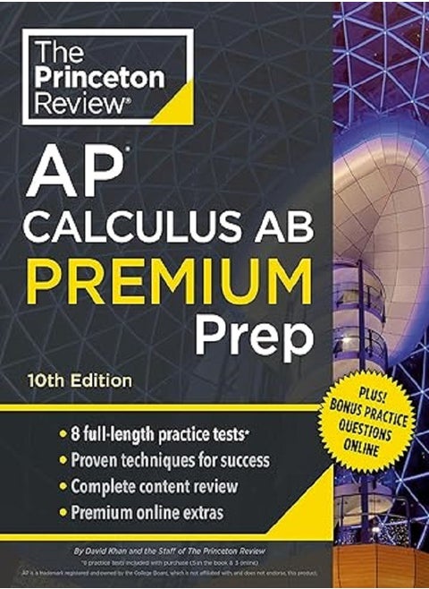 Princeton Review Ap Calculus Ab Premium Prep 2024