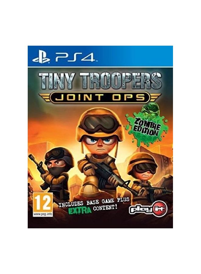 لعبة الفيديو "Tiny Troopers Joint Ops: Zombie Edition" - من ألعاب الأكشن والتصويب - لجهاز الألعاب بلايستيشن 4 - playstation_4_ps4