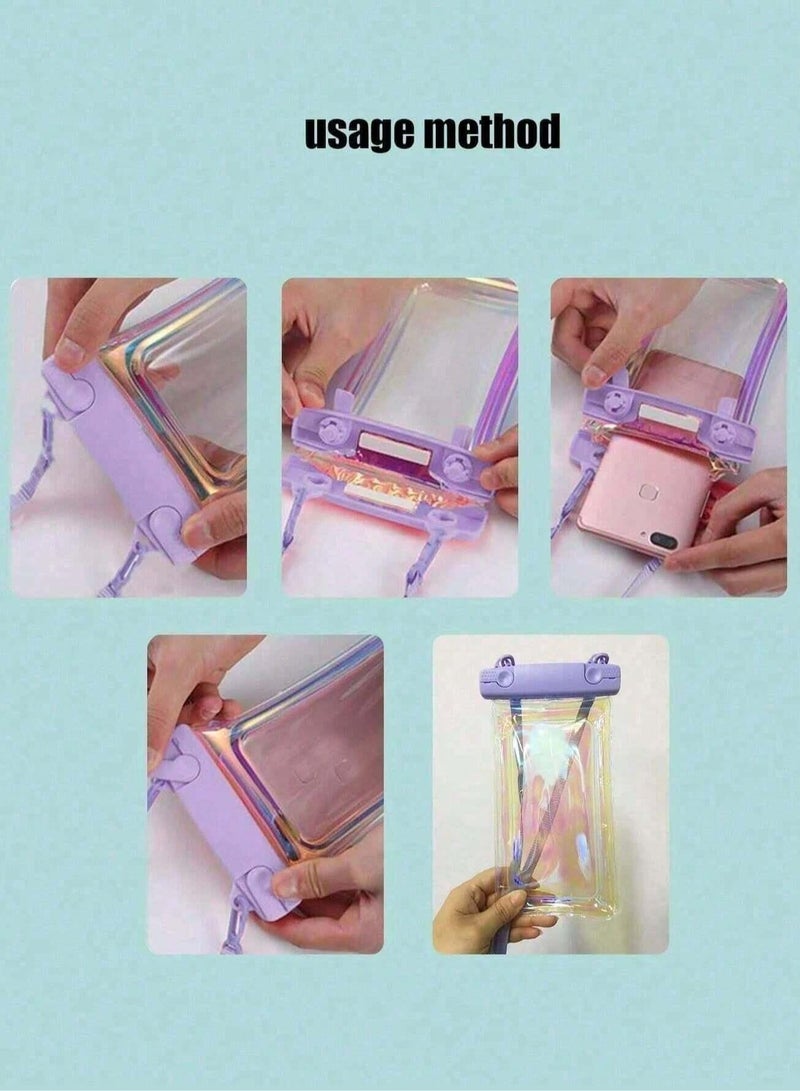 Ultimate Waterproof Phone Pouch - Crystal Clear Views | IPX8 Protection | Built-In Floatation | Adjustable Lanyard - Image 5