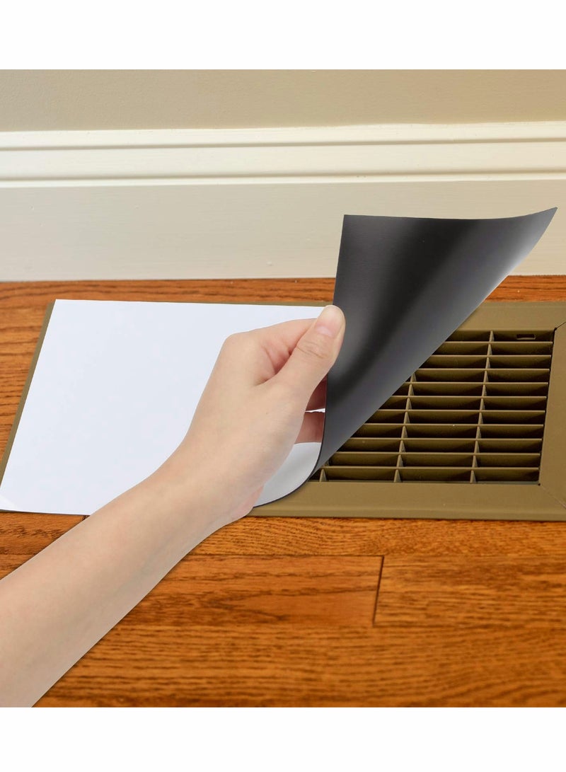 SOLARAE Magnetic Vent Cover, Stronger Magnet Cover for AC Floor Vents Decoration Cut-able RV Air Covers Register Sheet - Image 4