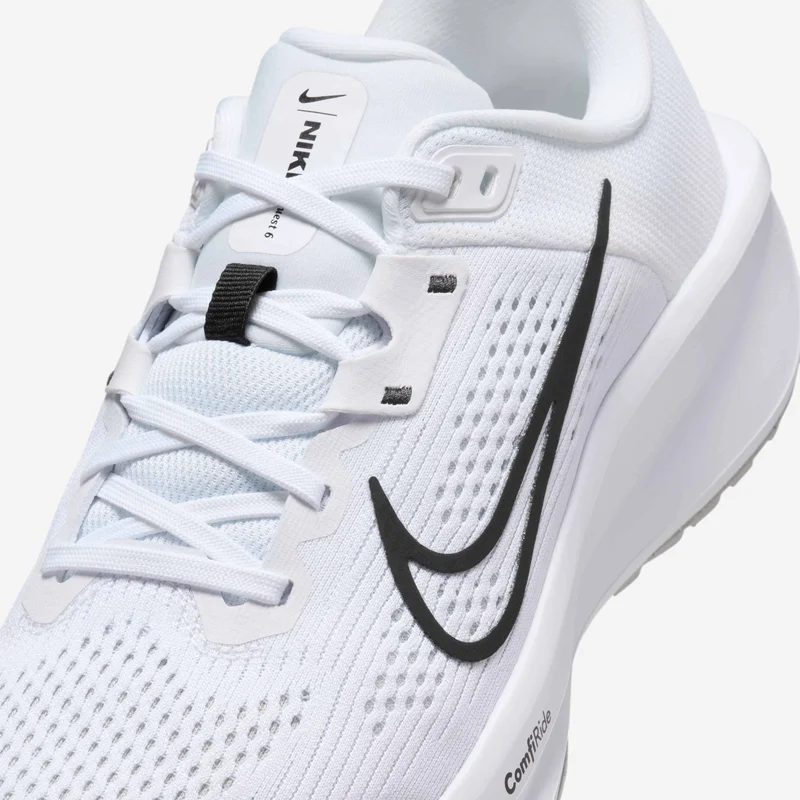 Nike White Women's Quest 6 Road Running Shoes for Women | Best Price UAE