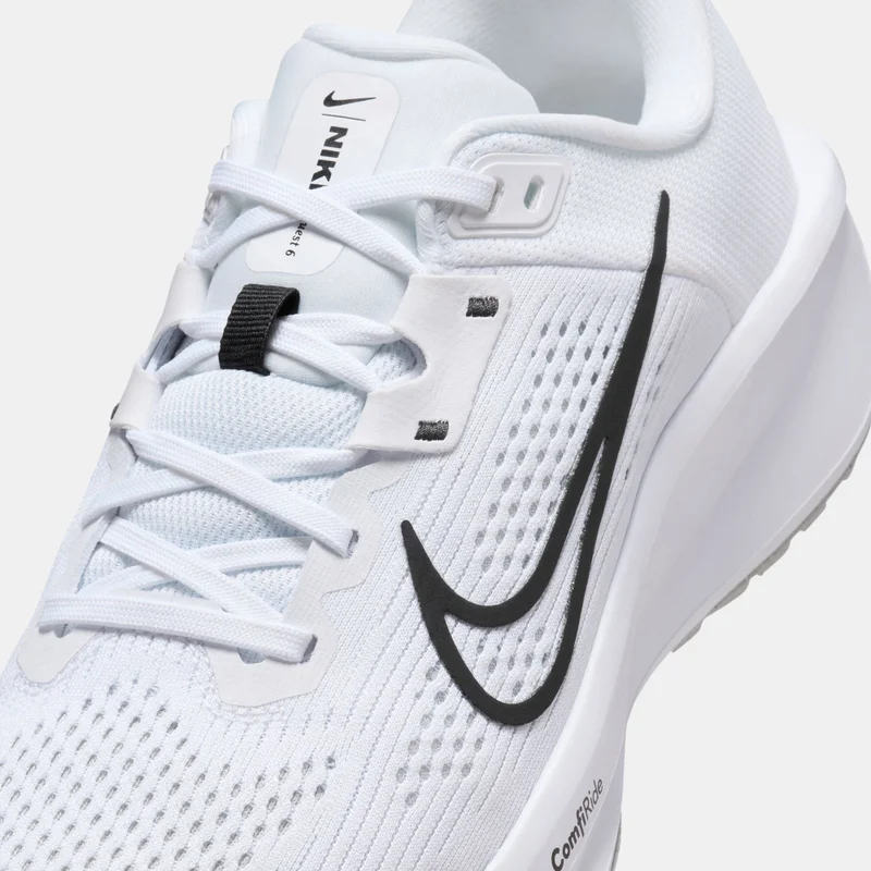 Nike White Women's Quest 6 Road Running Shoes for Women | Best Price UAE