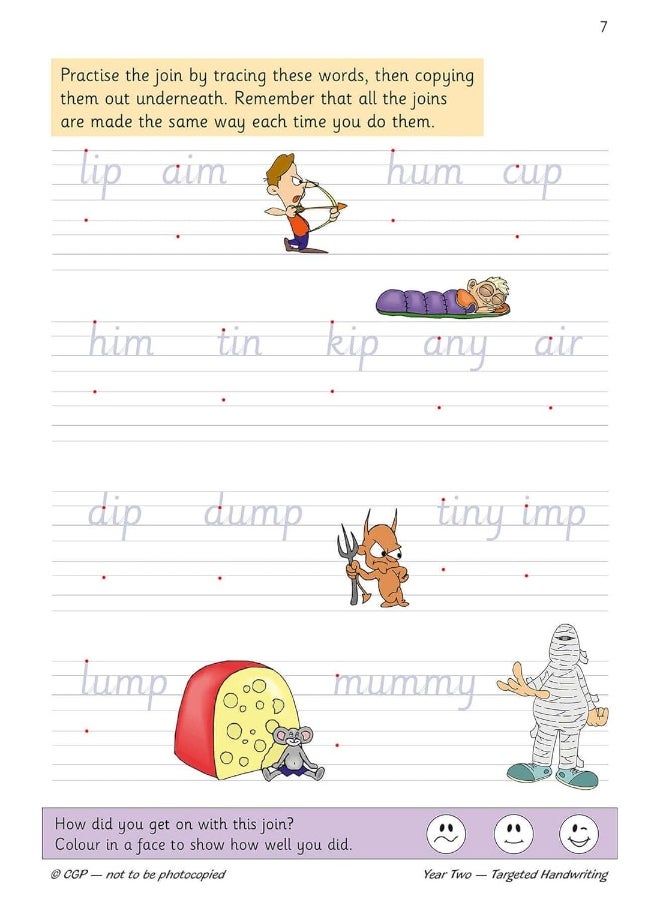Ks1 English Targeted Practice Book: Handwriting - Year 2  - Image 5