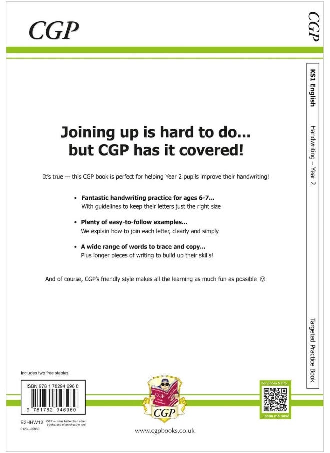 Ks1 English Targeted Practice Book: Handwriting - Year 2  - Image 2