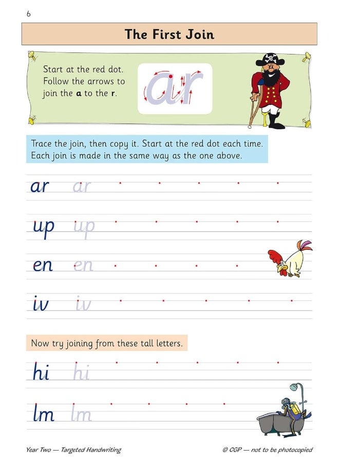 Ks1 English Targeted Practice Book: Handwriting - Year 2  - Image 4