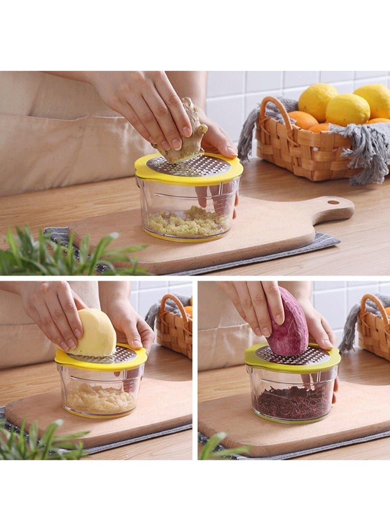 Citrus Lemon Orange Juicer Manual Hand Squeezer with Built-in Measuring Cup and Grater  - Image 4