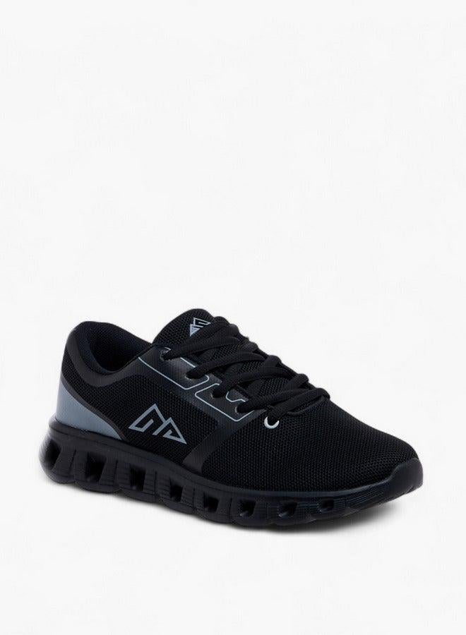Oaklan by Shoexpress Textured Lace-Up Sports Shoes - Image 1