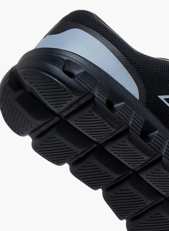 Oaklan by Shoexpress BLACK Textured Lace-Up Sports Shoes  | Best Price UAE