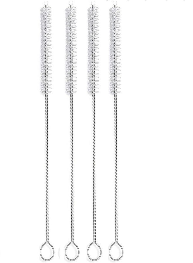 Fancyku Long Straw Brush, Nylon Pipe Tube Cleaner 8-ihch X 2/5-inch (Pack of 4 Straw Cleaner) - Image 1
