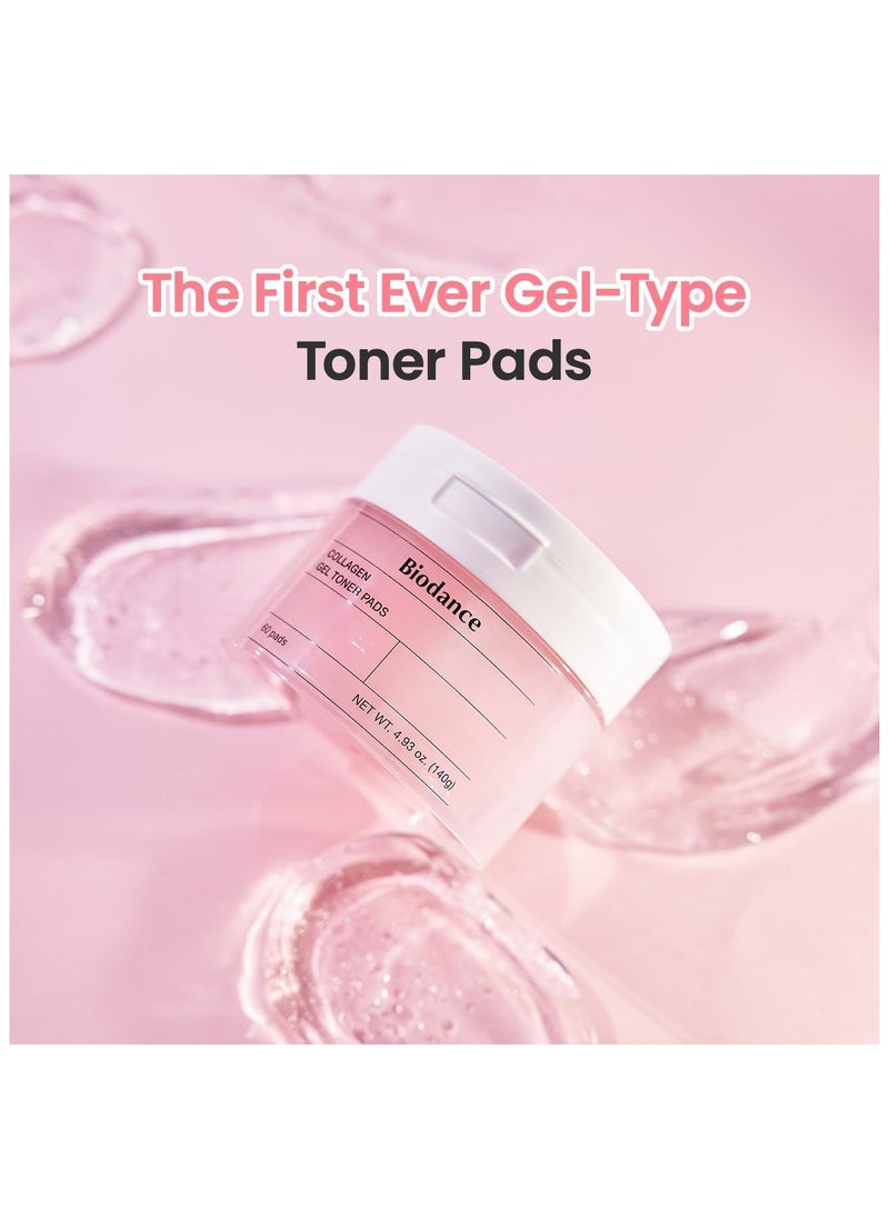 BIODANCE - Biodance Collagen Gel Toner Pads 4.93 fl.oz.(140g), 60Pads - Image 1
