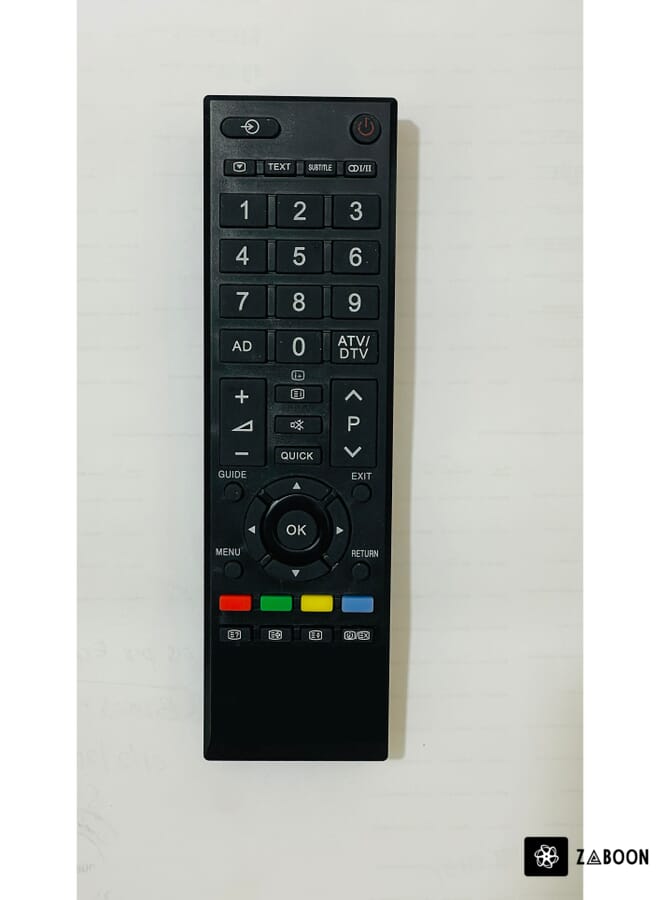 Zaboon Remote Control For Almost All Toshiba Television Sets