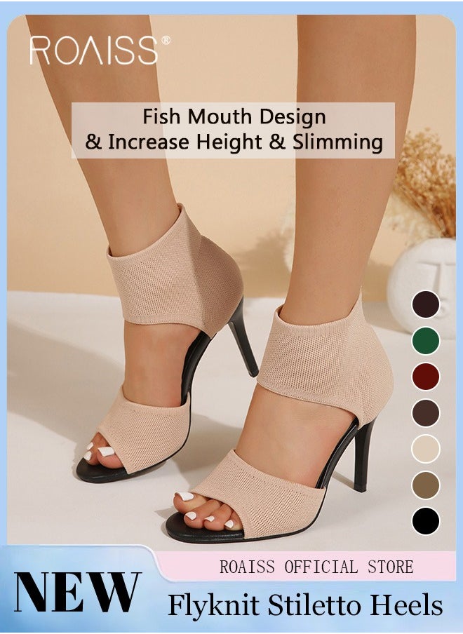 Minimalist Stiletto Heeled Shoes for Women Ankle Strap Sandals Ladies Elegant Peep Toe High Heels Heighting and Slimmming Woven Shoe - pzsku/Z759436E6D0DE9A46BBEEZ/45/_/1709694535/f194f82b-4ef4-4d5c-a899-4173892d9c2b