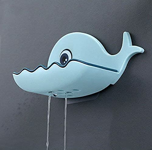 Sygnius Fish Shape Soap Dish Case Holder Bathroom Accessory - Multi Color Fish Soap Dish Set of 3 - Image 4