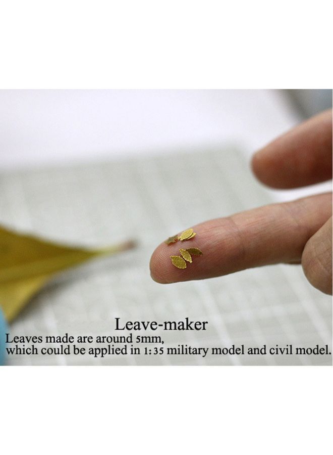 نيبمينينت ماكينة صنع نماذج أوراق الشجر الذاتية 4 في 1 أزرق/ أبيض 7سنتيمتر - Image 3